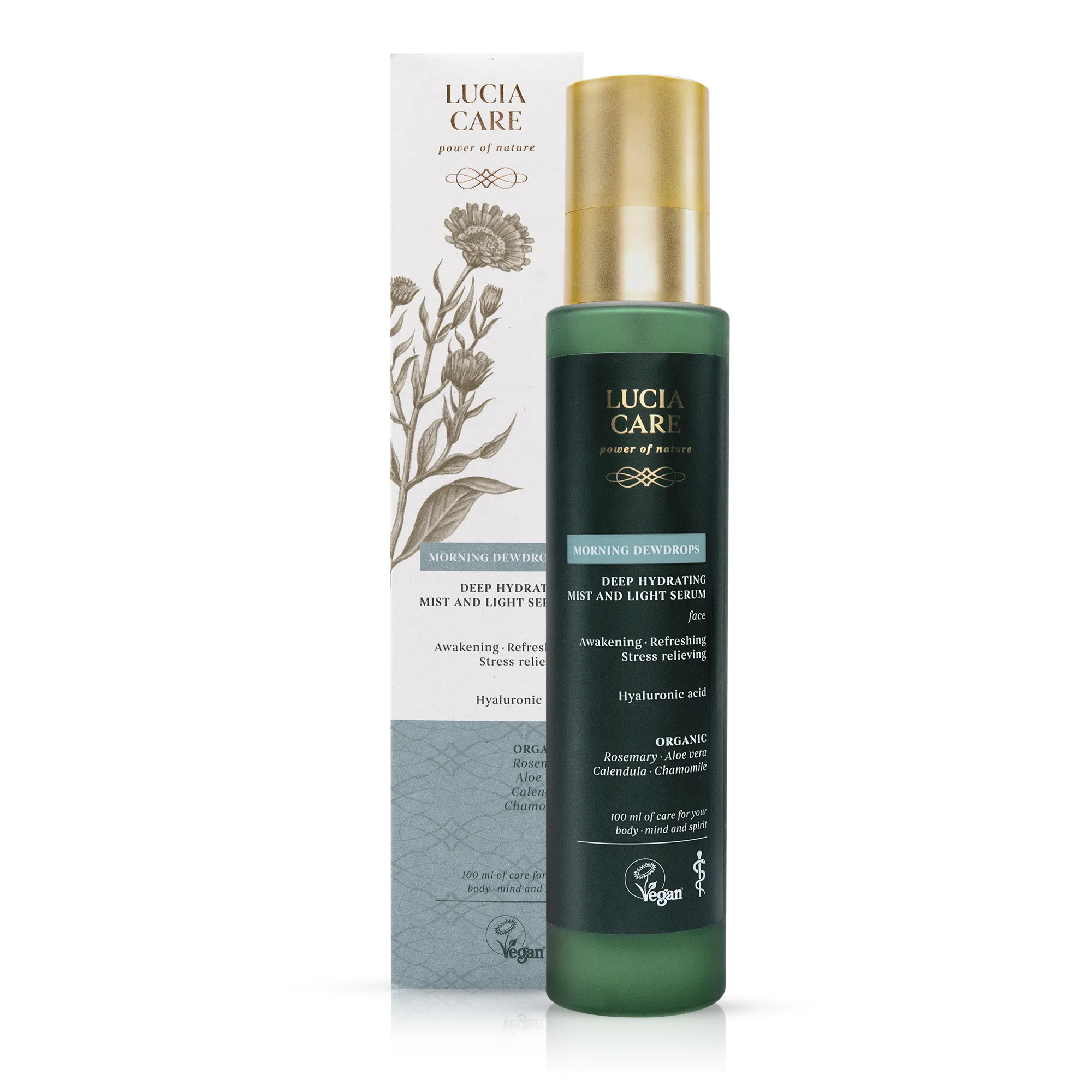 Deep Hydrating Mist & Light Serum - MORNING DEWDROPS