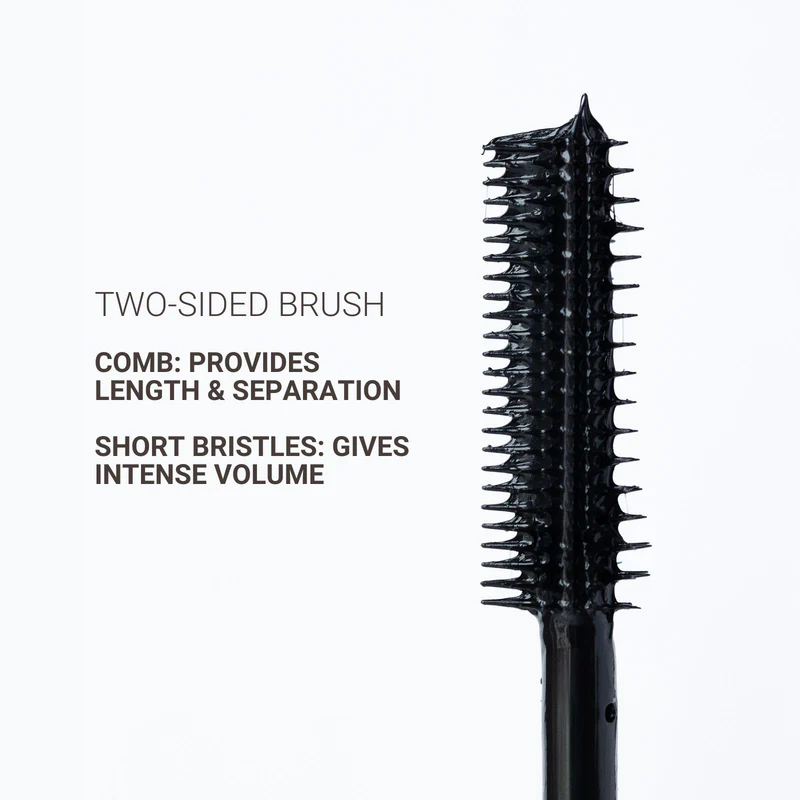 Mascara Extra Volume med Vippeserum - Carbon Black - Billede 3