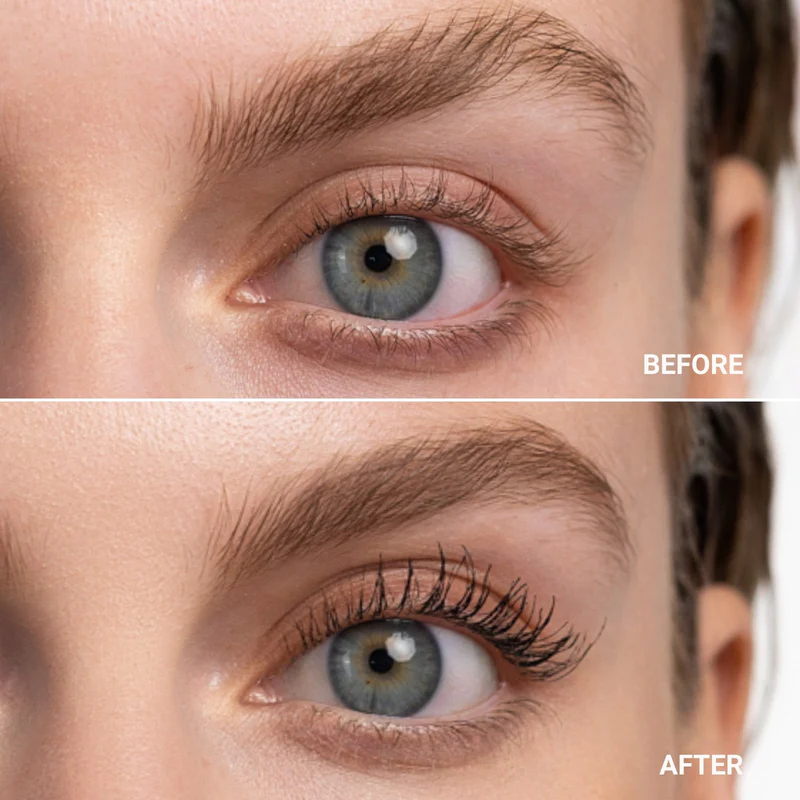 Mascara Extra Volume med Vippeserum - Carbon Black - Billede 2